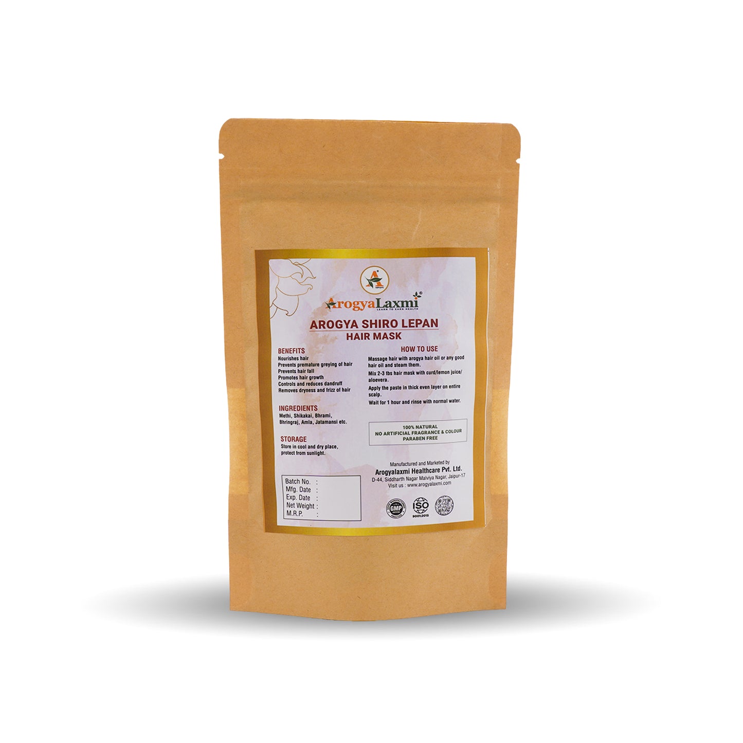 Arogya Shiro Lepan (Hair Mask)