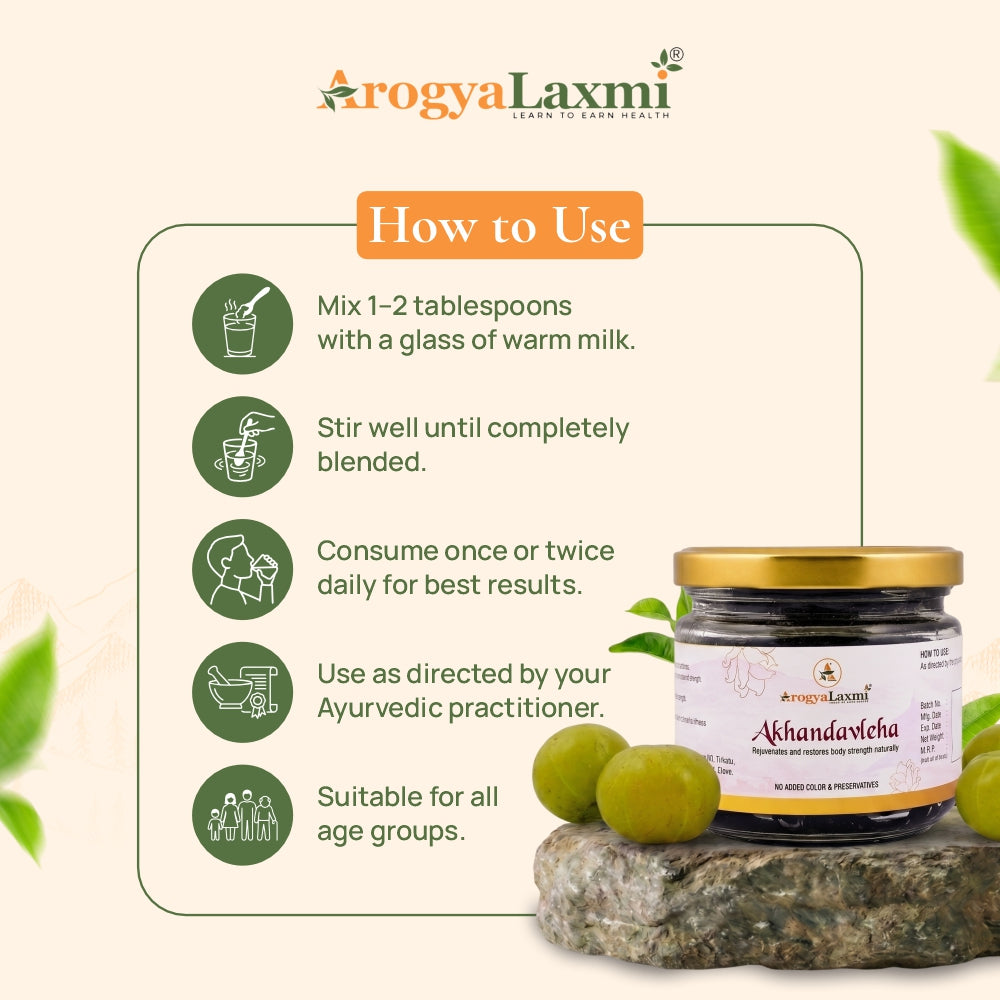 Akhandavleh – Classical Ayurvedic Herbal Lehyam