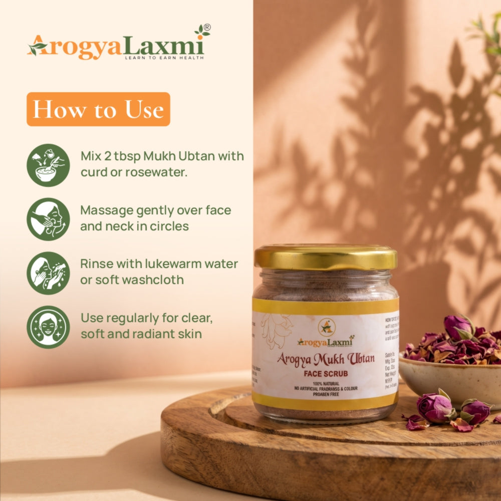 Arogya Mukh Ubtan (Scrub)
