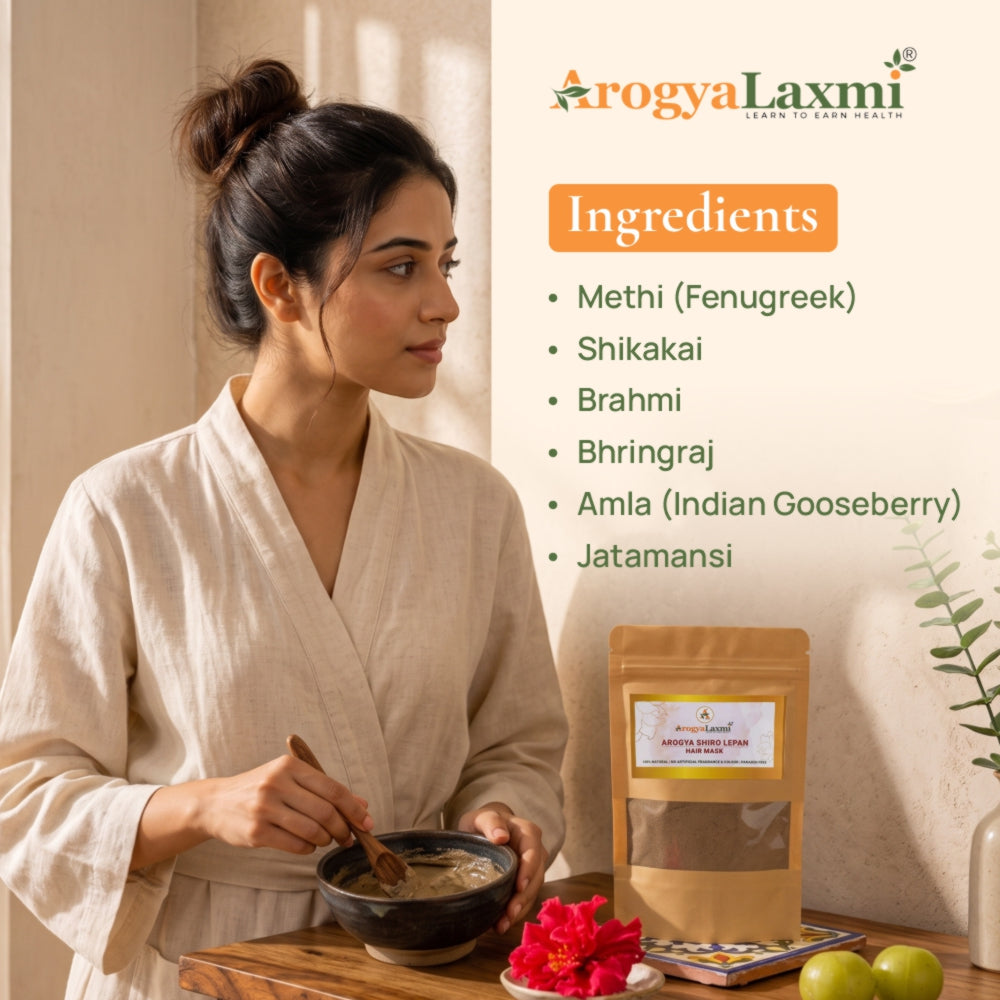 Arogya Shiro Lepan (Hair Mask)