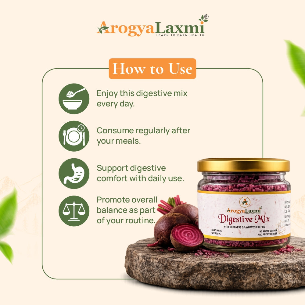 Arogyalaxmi Amla & Ajwain Botanical Spice Mix (100g)