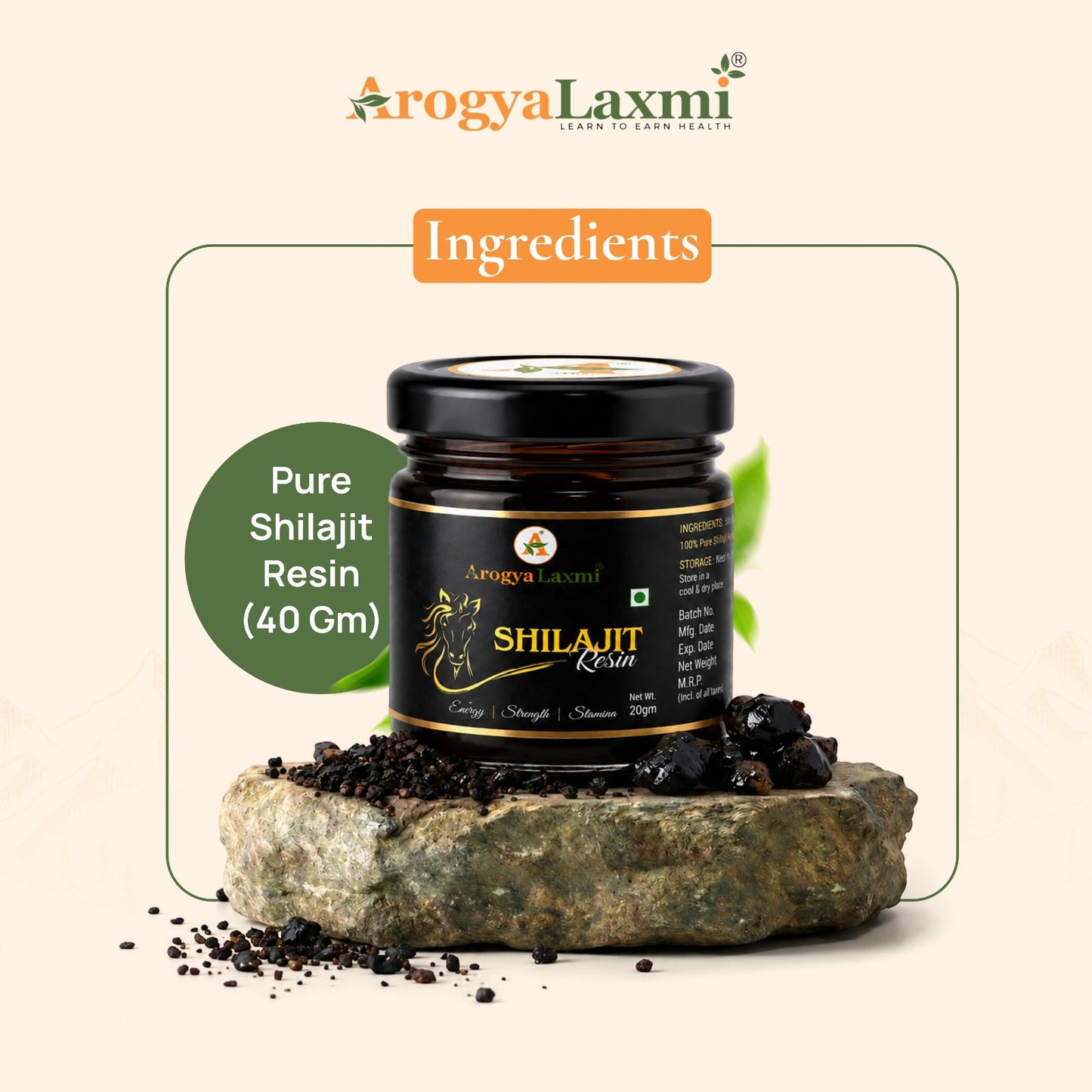 Shilajit Resin