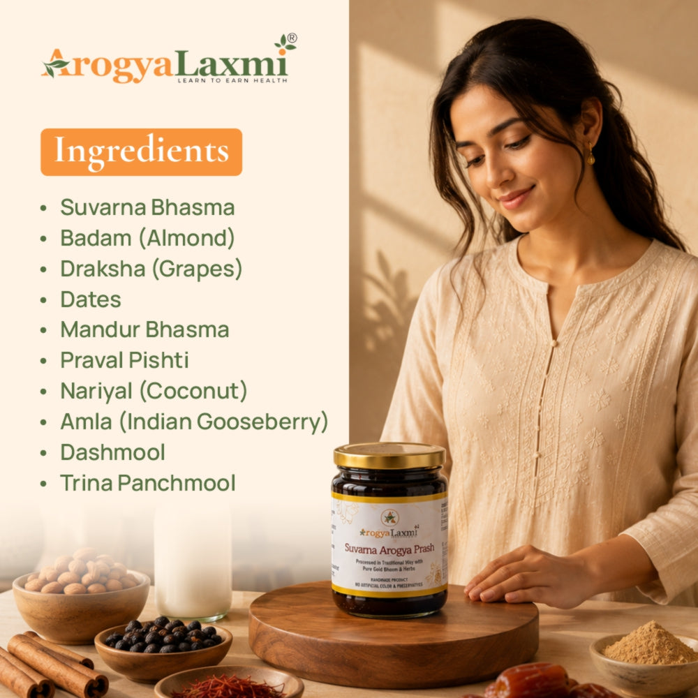 Suvarna Prash – Classical Ayurvedic Gold Prash